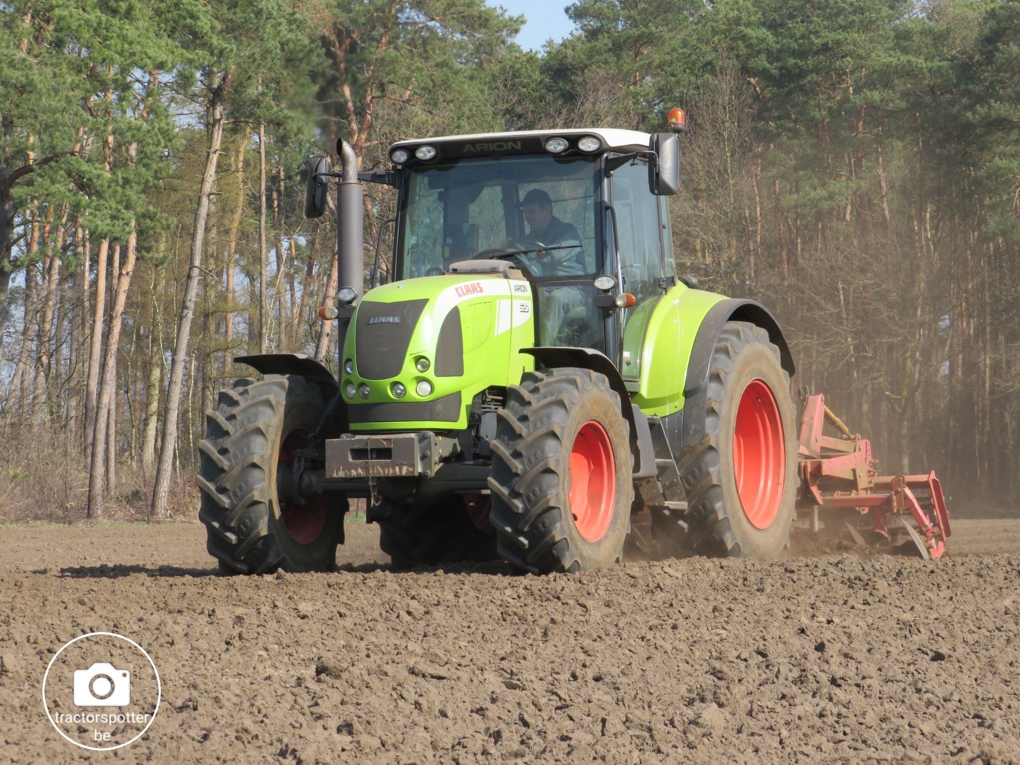 Foto van tractor